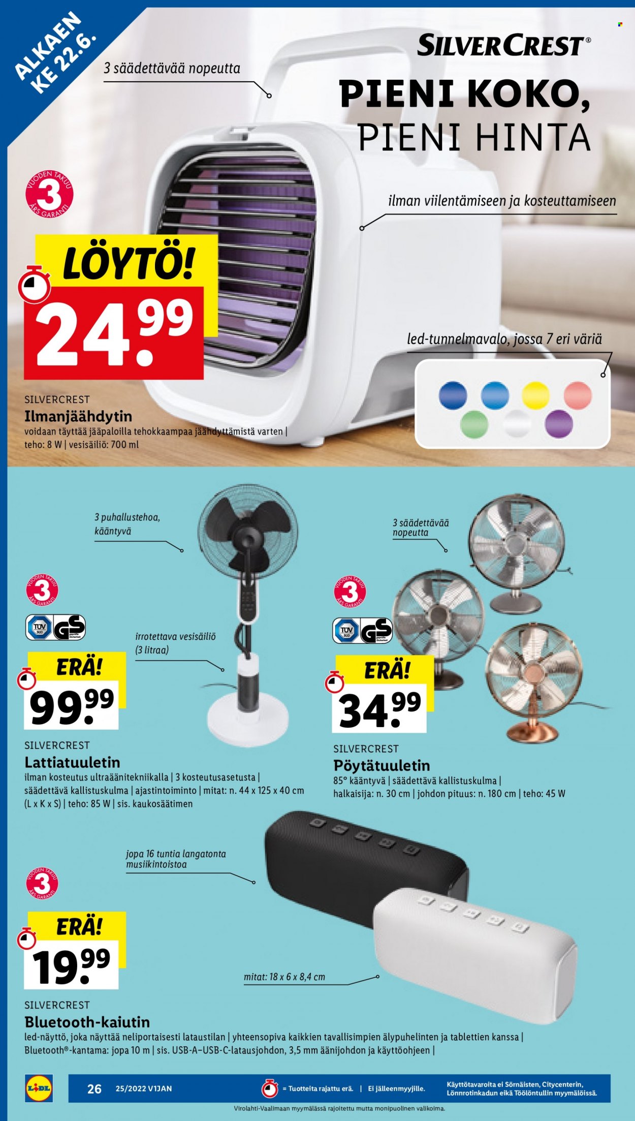 Lidl tarjoukset - 20.06.2022 - 29.06.2022. Sivu 26