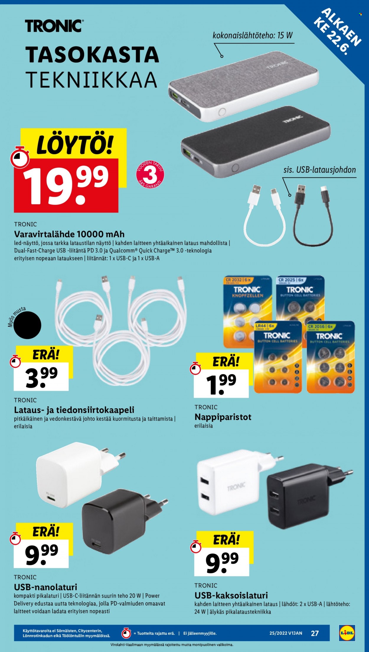 Lidl tarjoukset - 20.06.2022 - 29.06.2022. Sivu 27