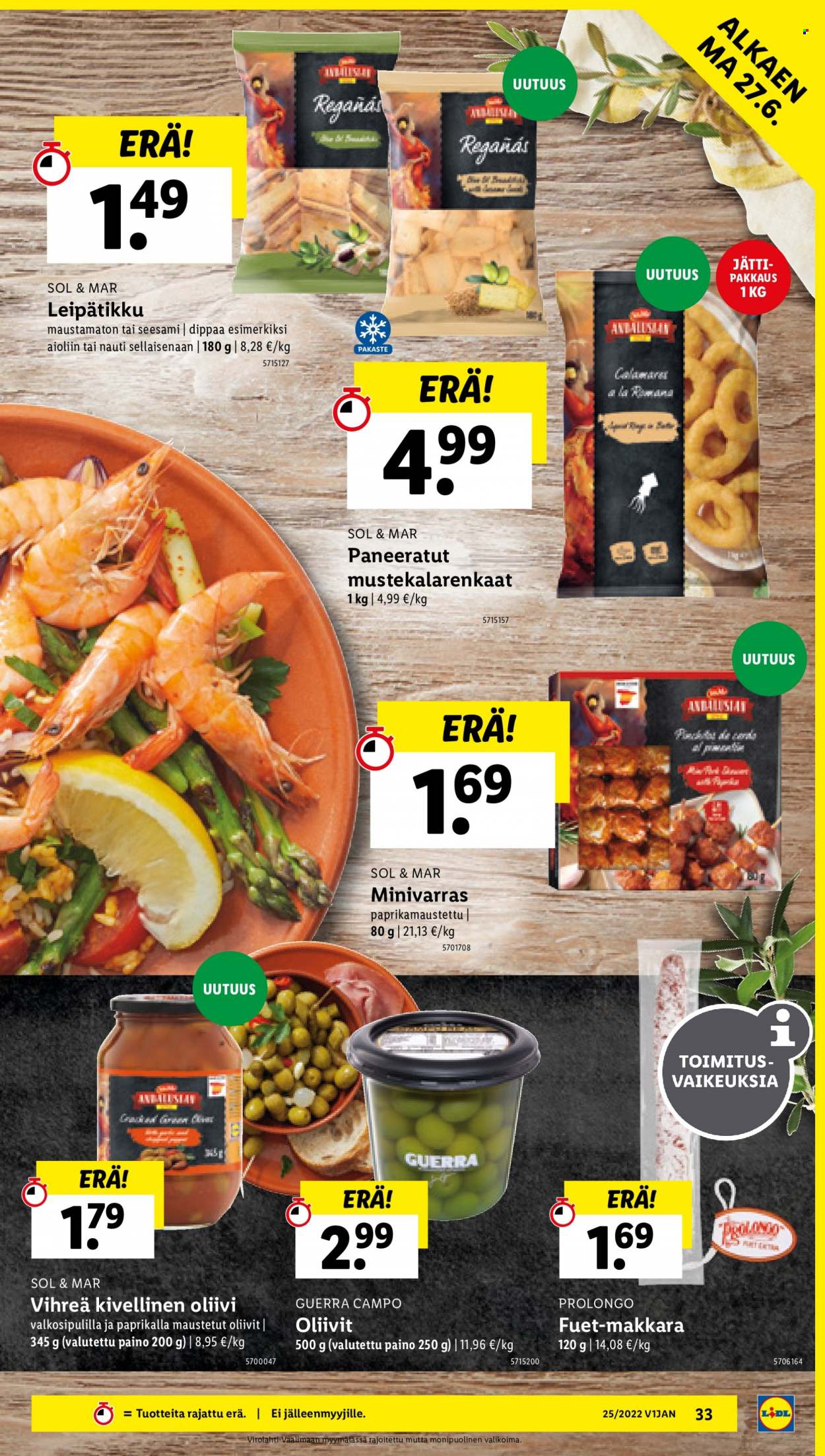 Lidl tarjoukset - 20.06.2022 - 29.06.2022. Sivu 33