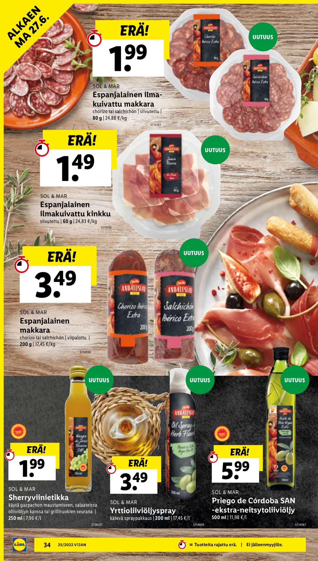 Lidl tarjoukset - 20.06.2022 - 29.06.2022. Sivu 34