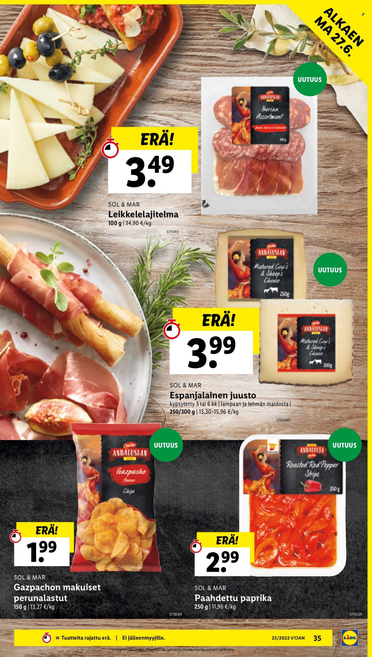 Lidl tarjoukset - 20.06.2022 - 29.06.2022. Sivu 35