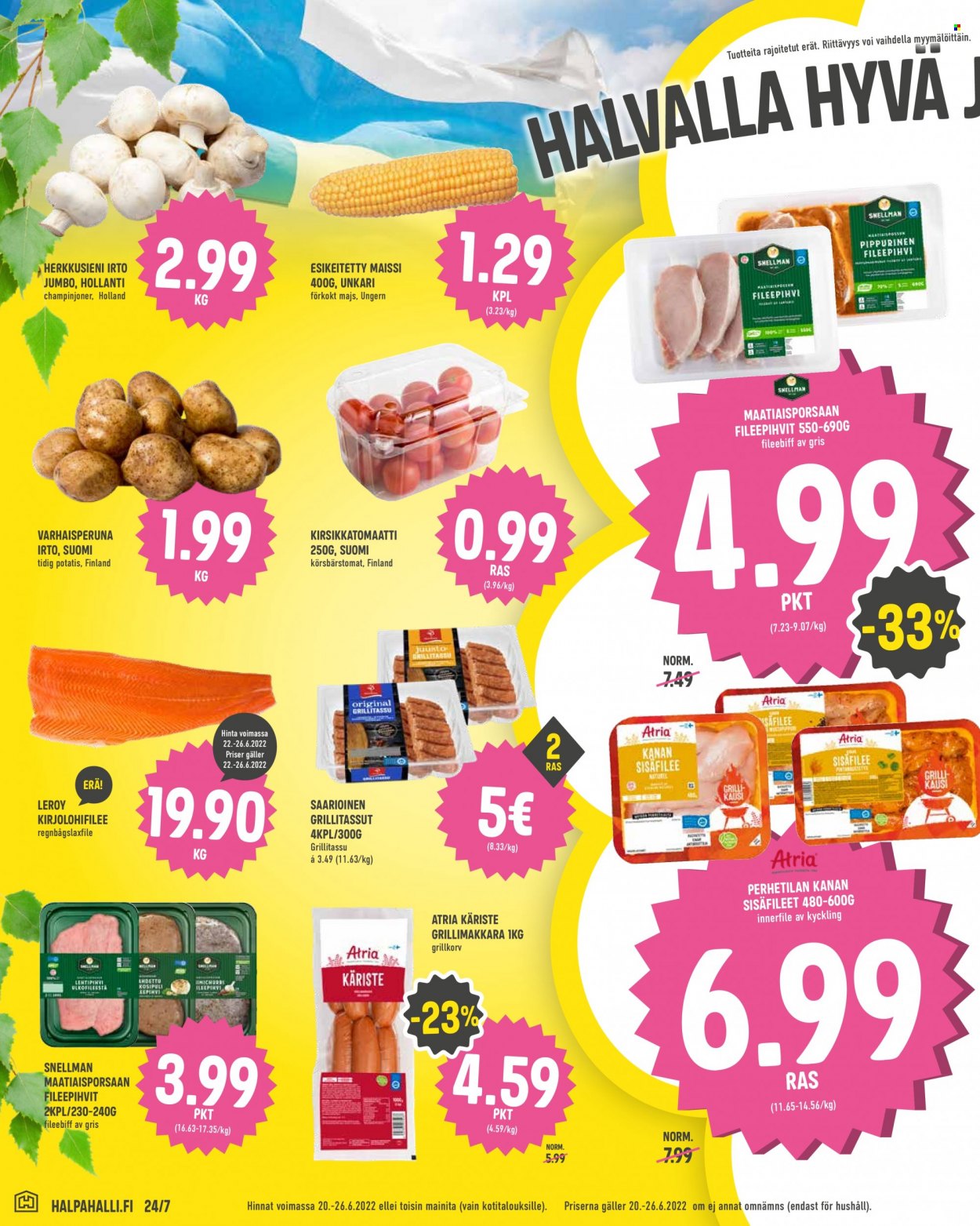 HalpaHalli tarjoukset - 20.06.2022 - 26.06.2022. Sivu 2