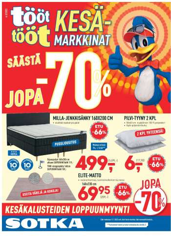 Sotka tarjoukset  - 21.06.2022 - 12.07.2022.