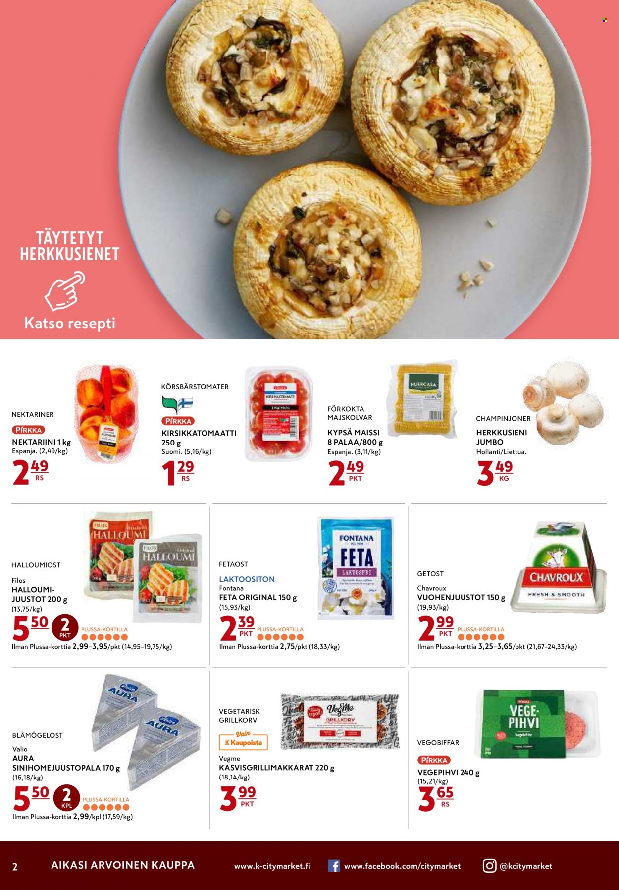 K-citymarket tarjoukset - 22.06.2022 - 26.06.2022. Sivu 2