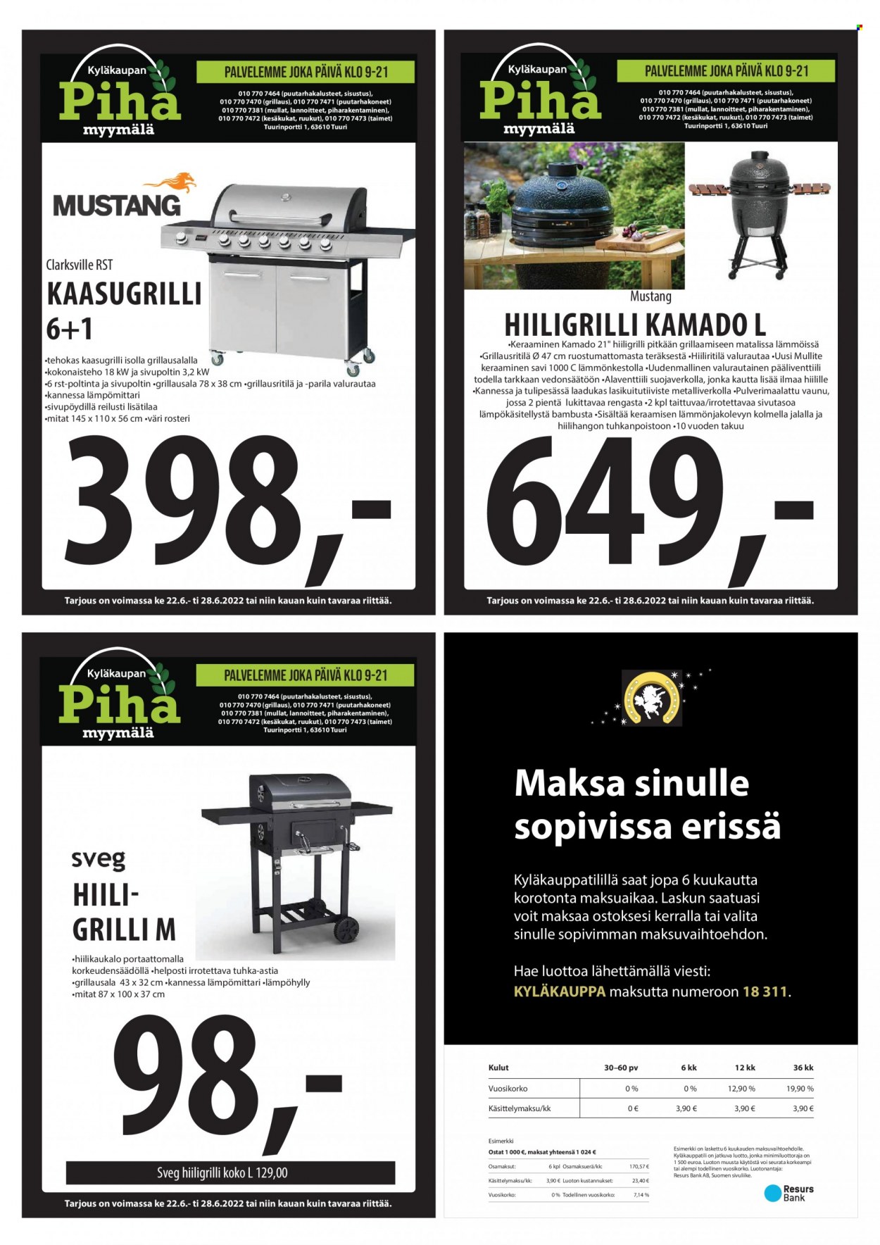 Tuuri tarjoukset - 22.06.2022 - 28.06.2022. Sivu 32