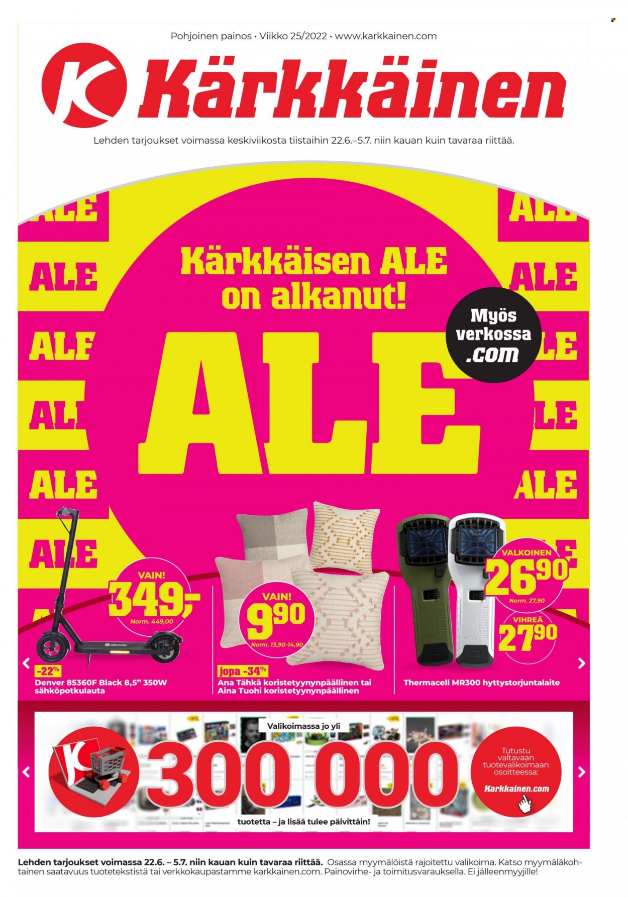 Kärkkäinen tarjoukset - 22.06.2022 - 05.07.2022. Sivu 1