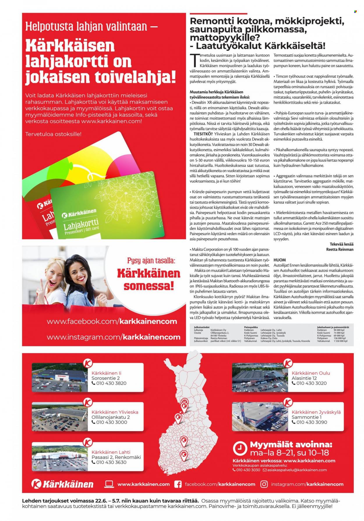 Kärkkäinen tarjoukset - 22.06.2022 - 05.07.2022. Sivu 2