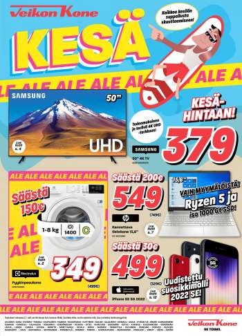 Veikon Kone tarjoukset  - 24.06.2022 - 02.07.2022.