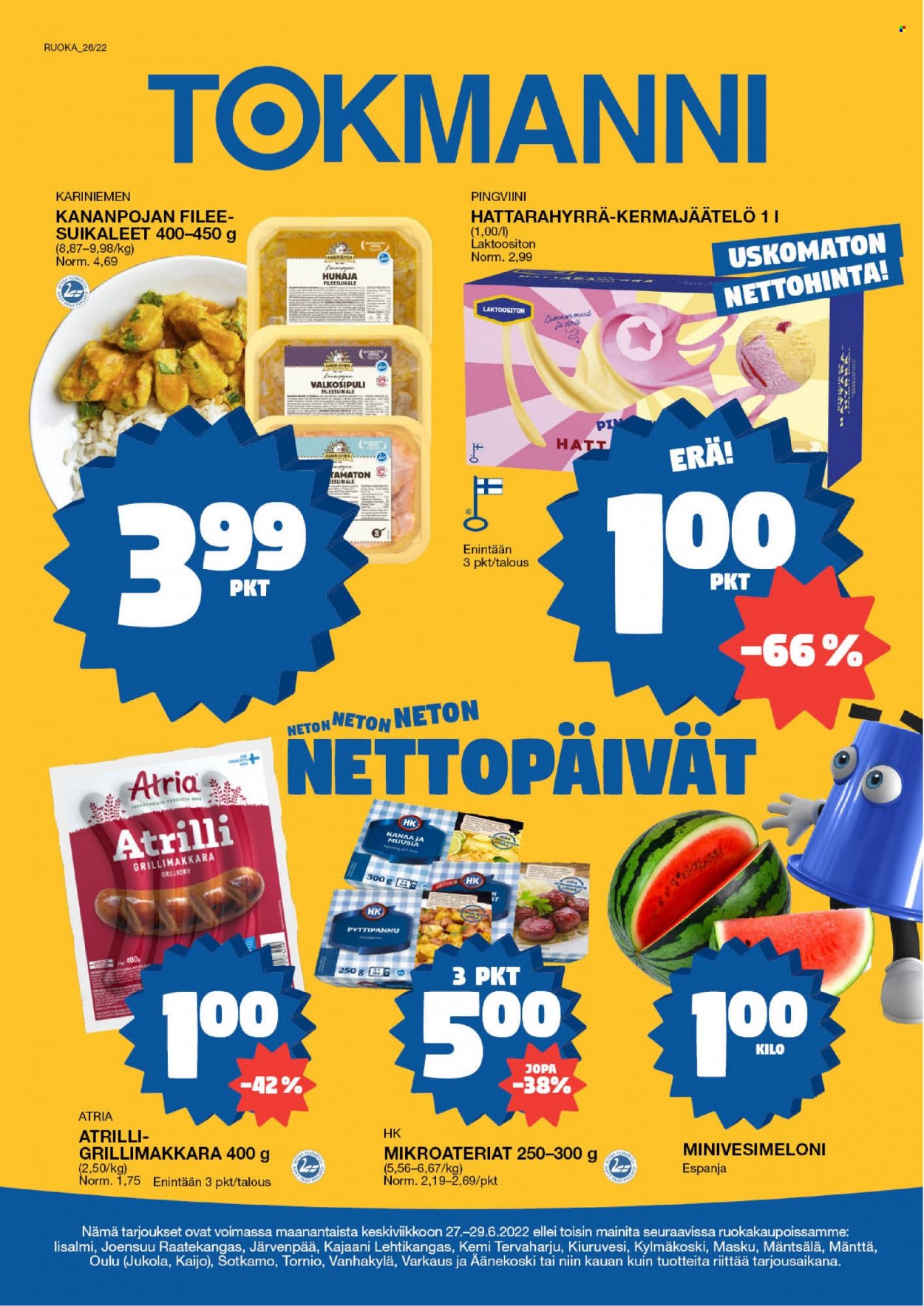 Tokmanni tarjoukset - 27.06.2022 - 29.06.2022. Sivu 1