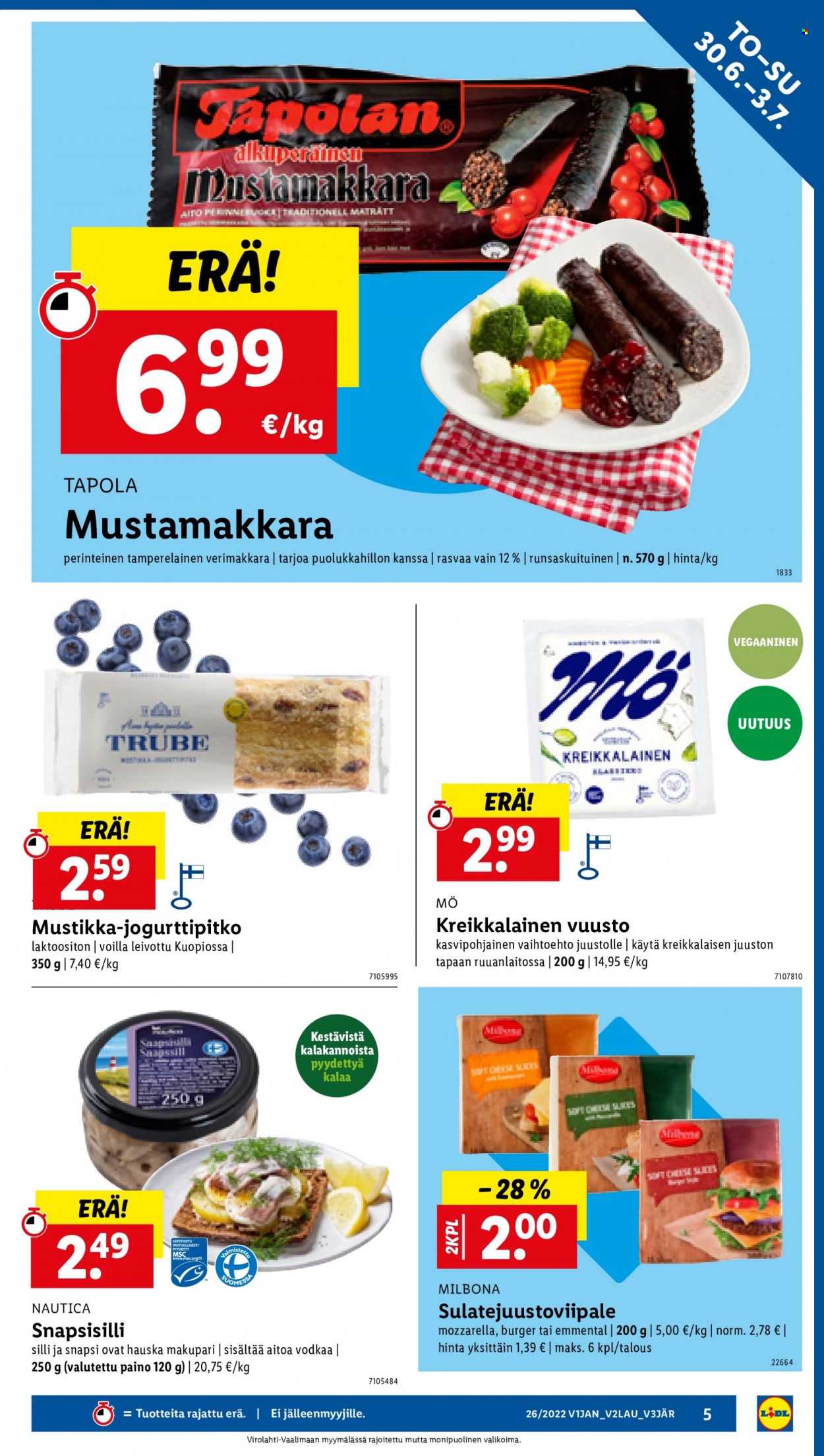 Lidl tarjoukset - 30.06.2022 - 06.07.2022. Sivu 5