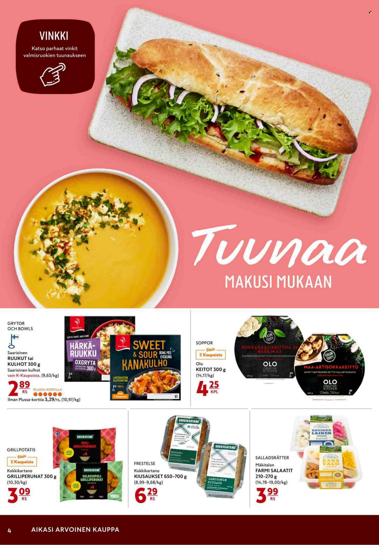 K-citymarket tarjoukset - 27.06.2022 - 29.06.2022. Sivu 4