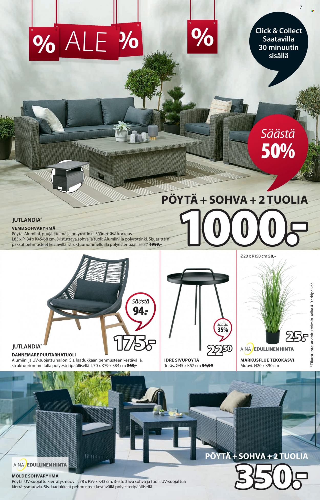 JYSK tarjoukset - 27.06.2022 - 03.07.2022. Sivu 7