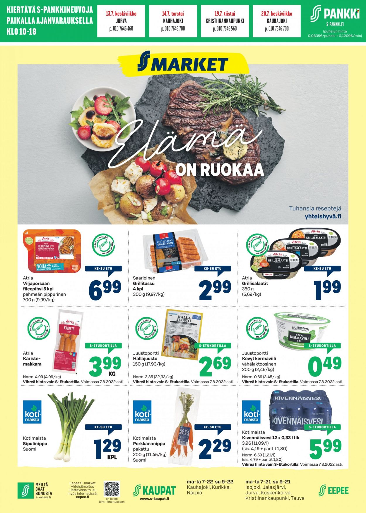 S-market tarjoukset - 29.06.2022 - 03.07.2022. Sivu 1