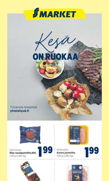 S-market tarjoukset .