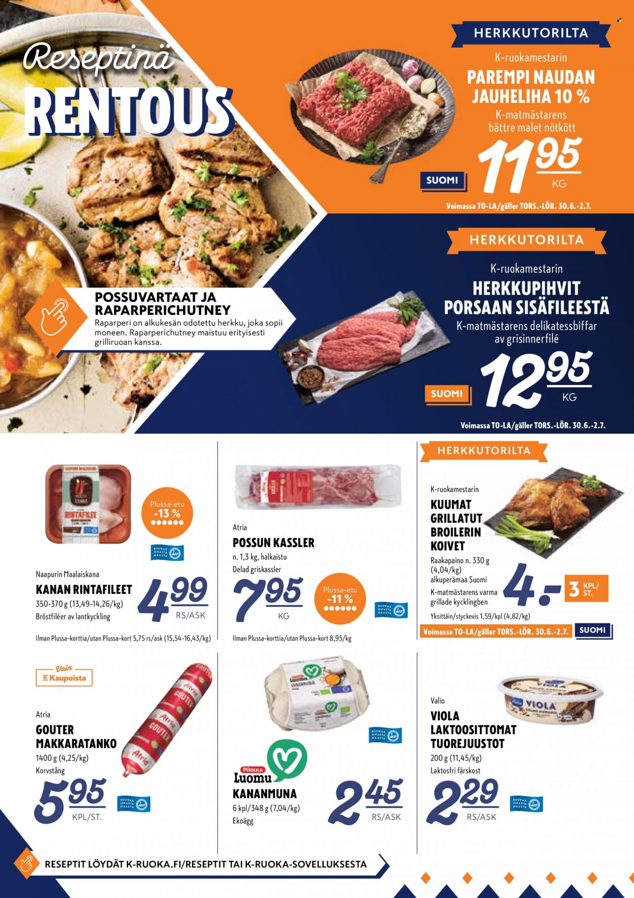 K-Supermarket tarjoukset - 30.06.2022 - 03.07.2022. Sivu 6