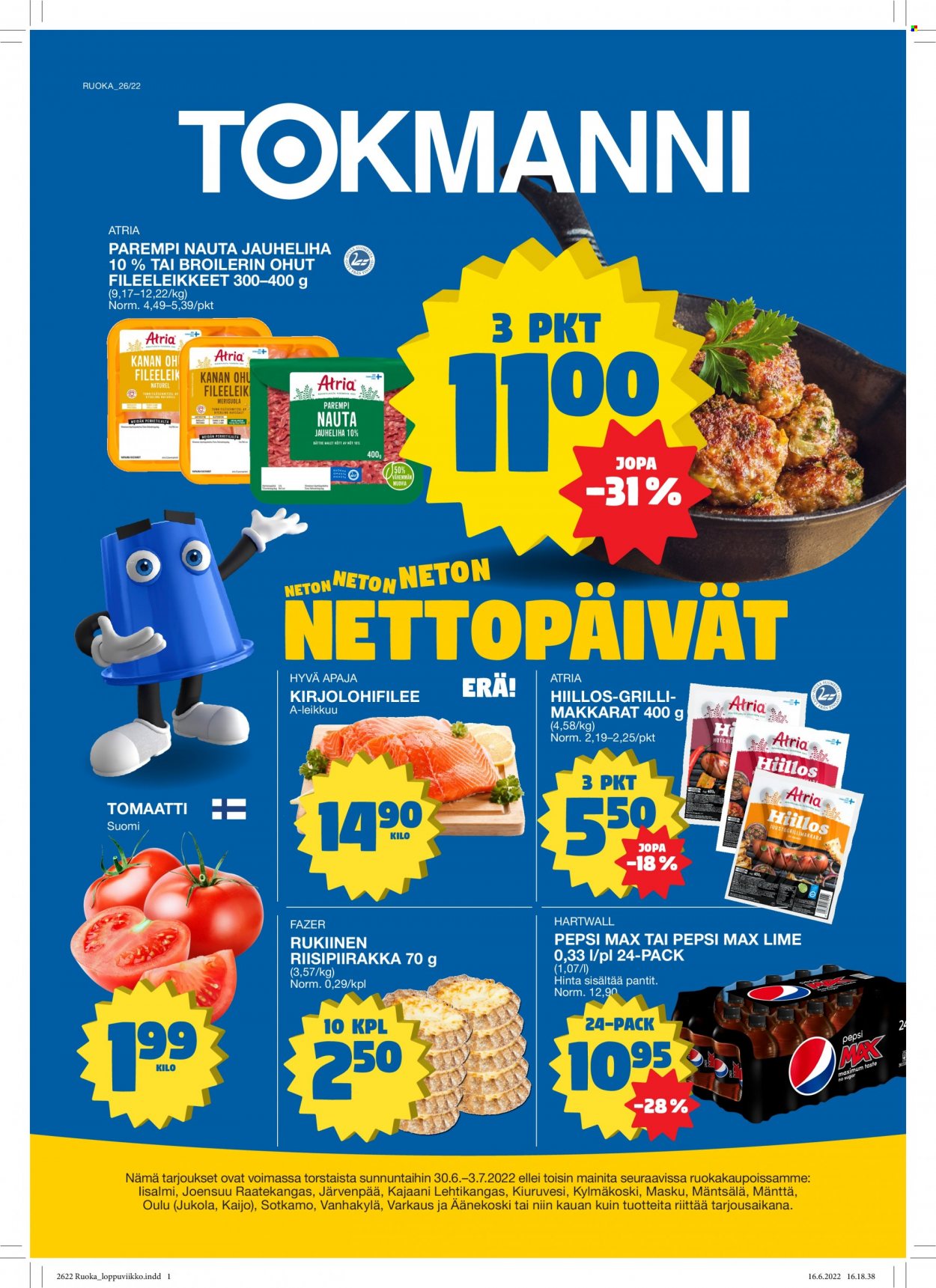 Tokmanni tarjoukset - 30.06.2022 - 03.07.2022. Sivu 1