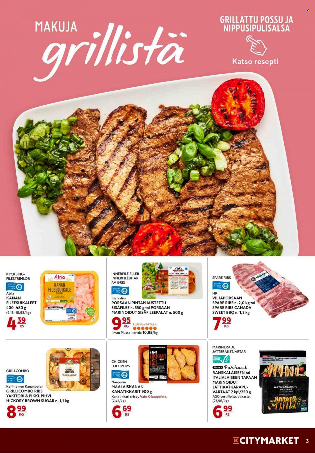 K-citymarket tarjoukset - 30.06.2022 - 03.07.2022. Sivu 3