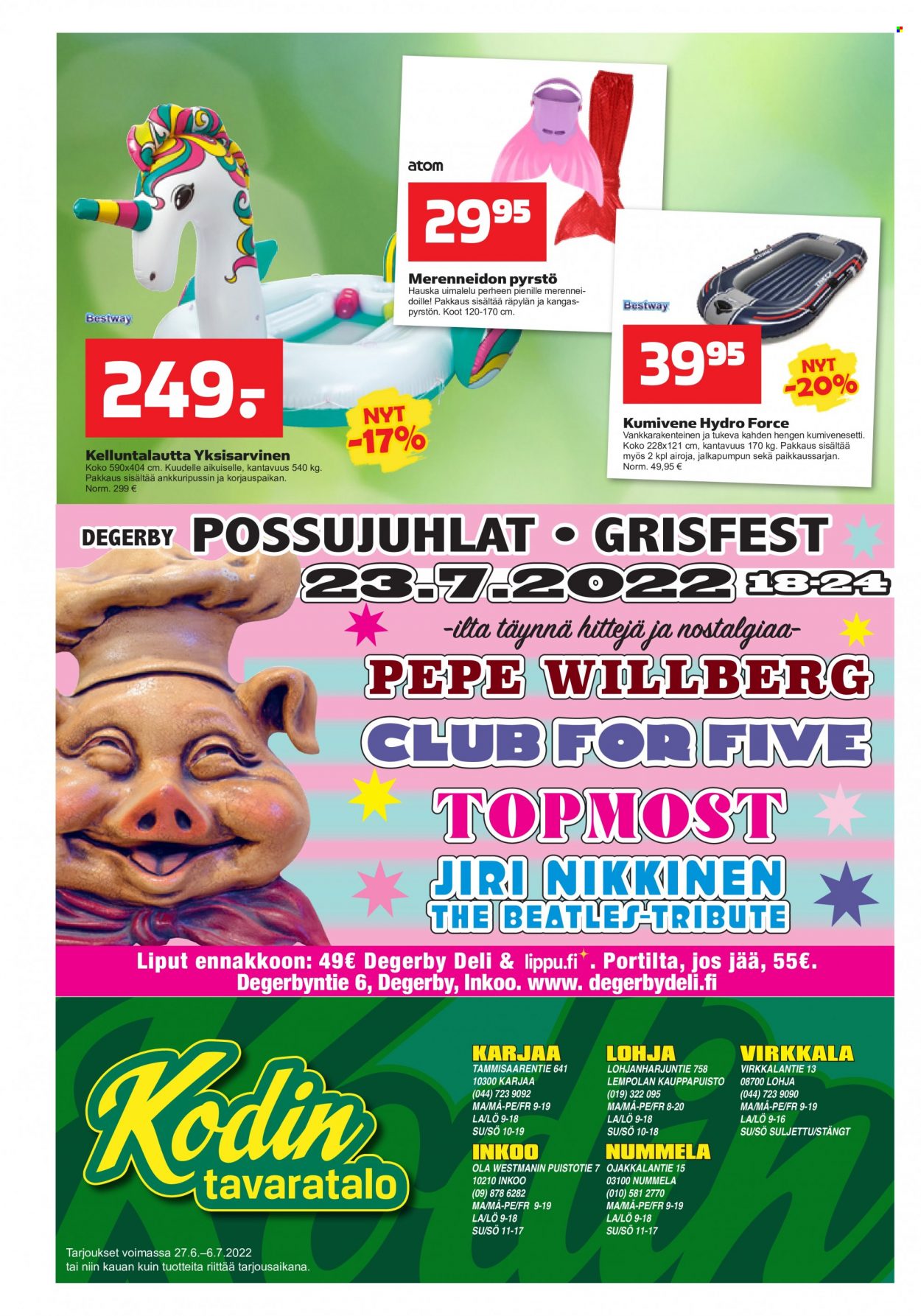 Kodintavaratalo tarjoukset - 27.06.2022 - 06.07.2022. Sivu 12