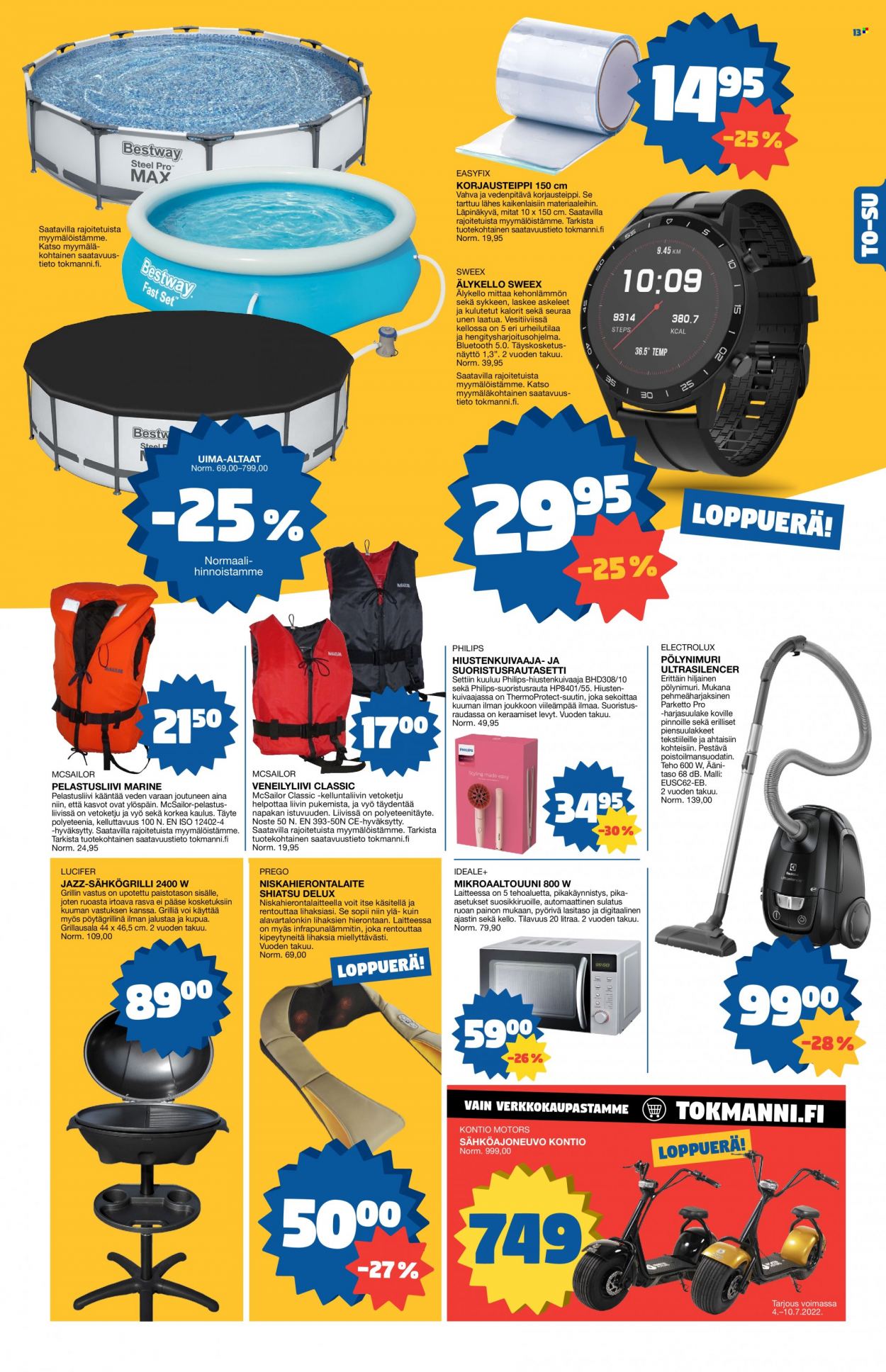 Tokmanni tarjoukset - 04.07.2022 - 10.07.2022. Sivu 13