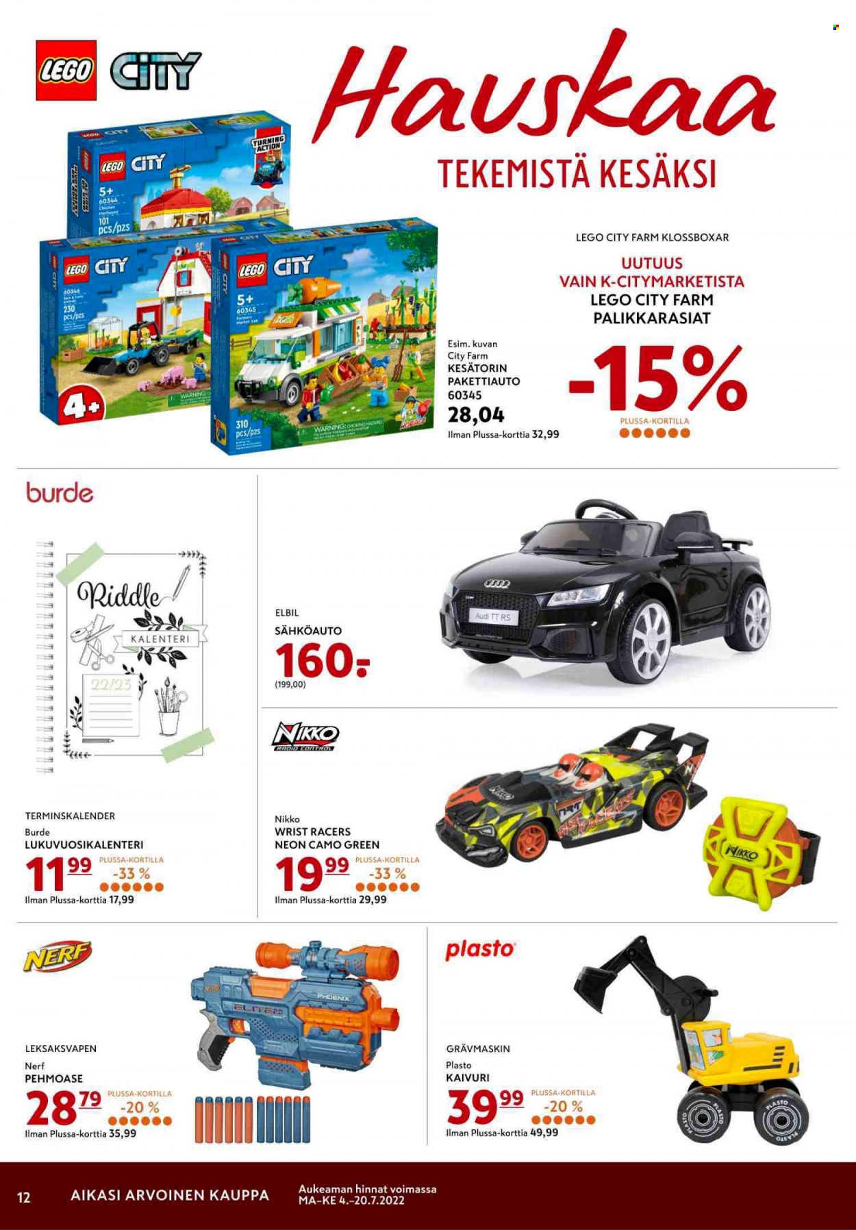 K-citymarket tarjoukset - 04.07.2022 - 06.07.2022. Sivu 12