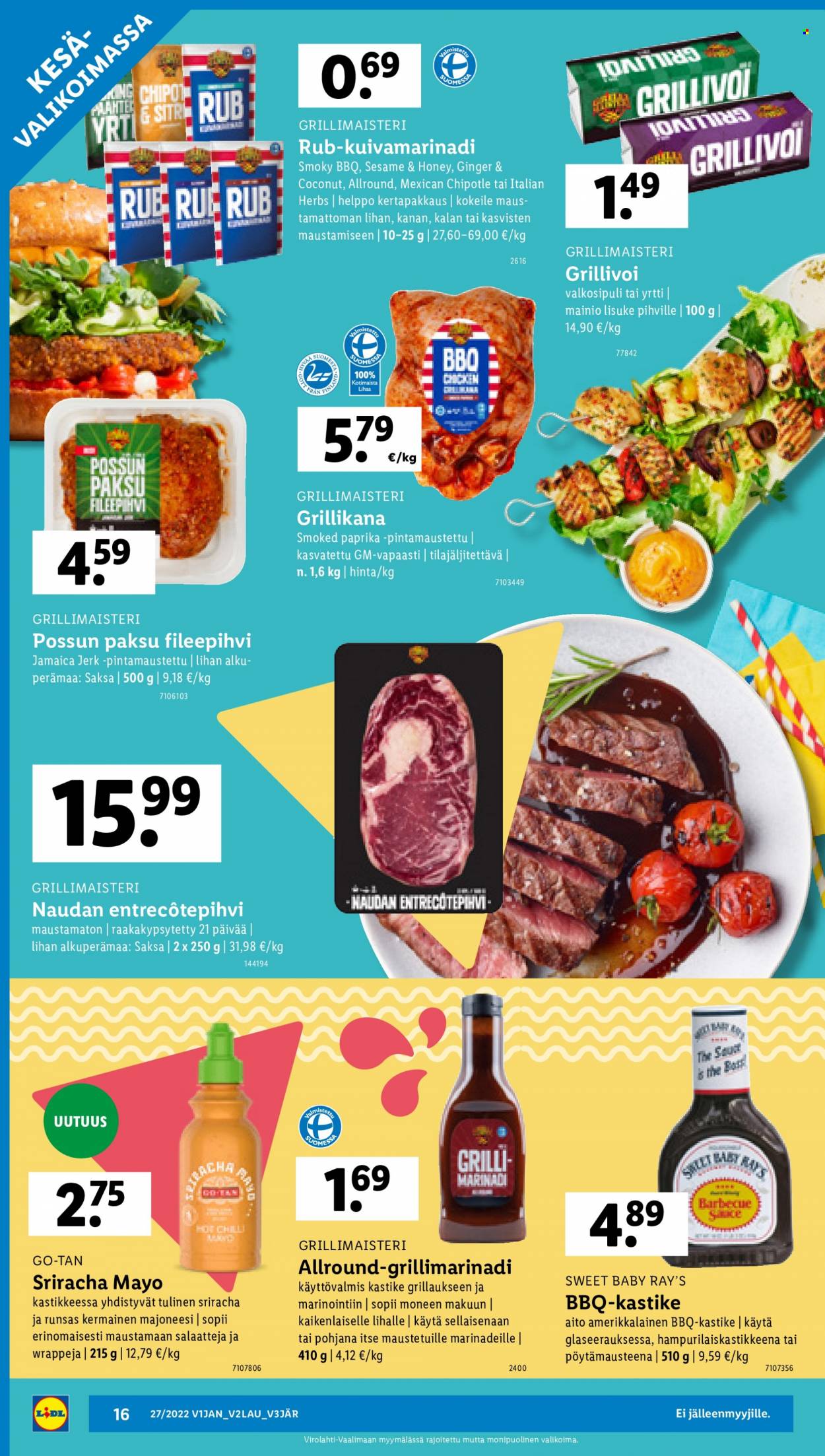 Lidl tarjoukset - 07.07.2022 - 13.07.2022. Sivu 16
