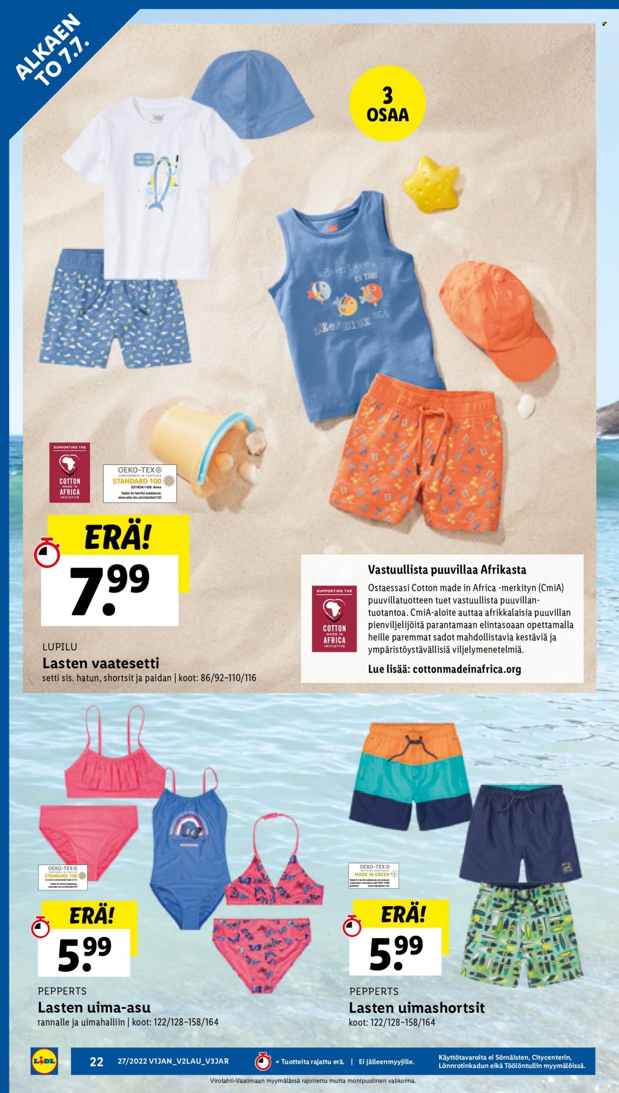 Lidl tarjoukset - 07.07.2022 - 13.07.2022. Sivu 22