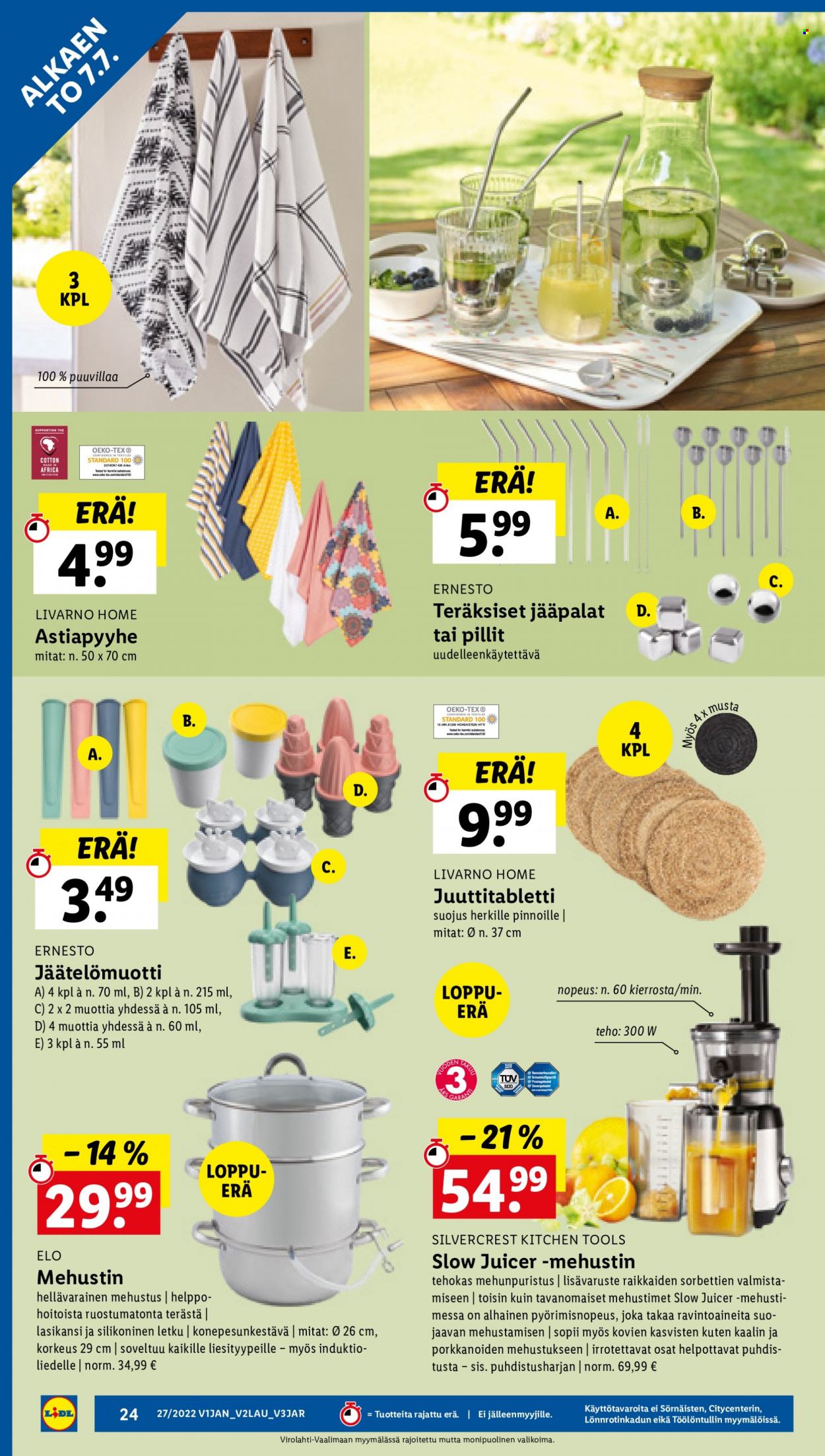 Lidl tarjoukset - 07.07.2022 - 13.07.2022. Sivu 24
