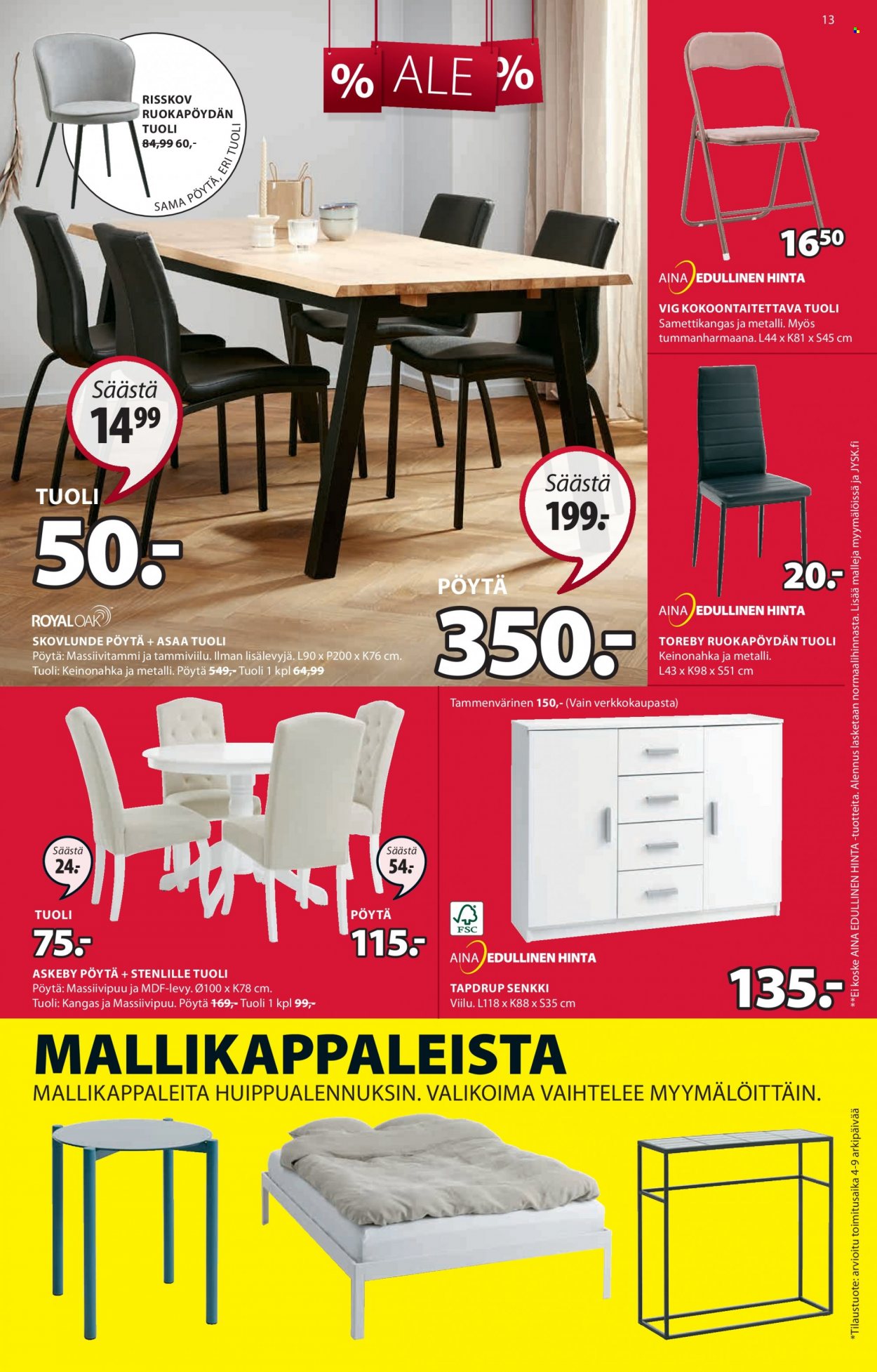 JYSK tarjoukset - 04.07.2022 - 10.07.2022. Sivu 13