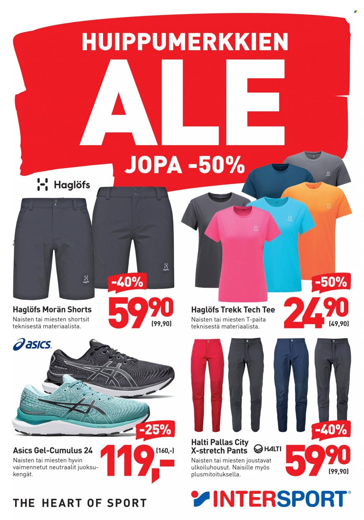 Intersport tarjoukset - 04.07.2022 - 17.07.2022. Sivu 1