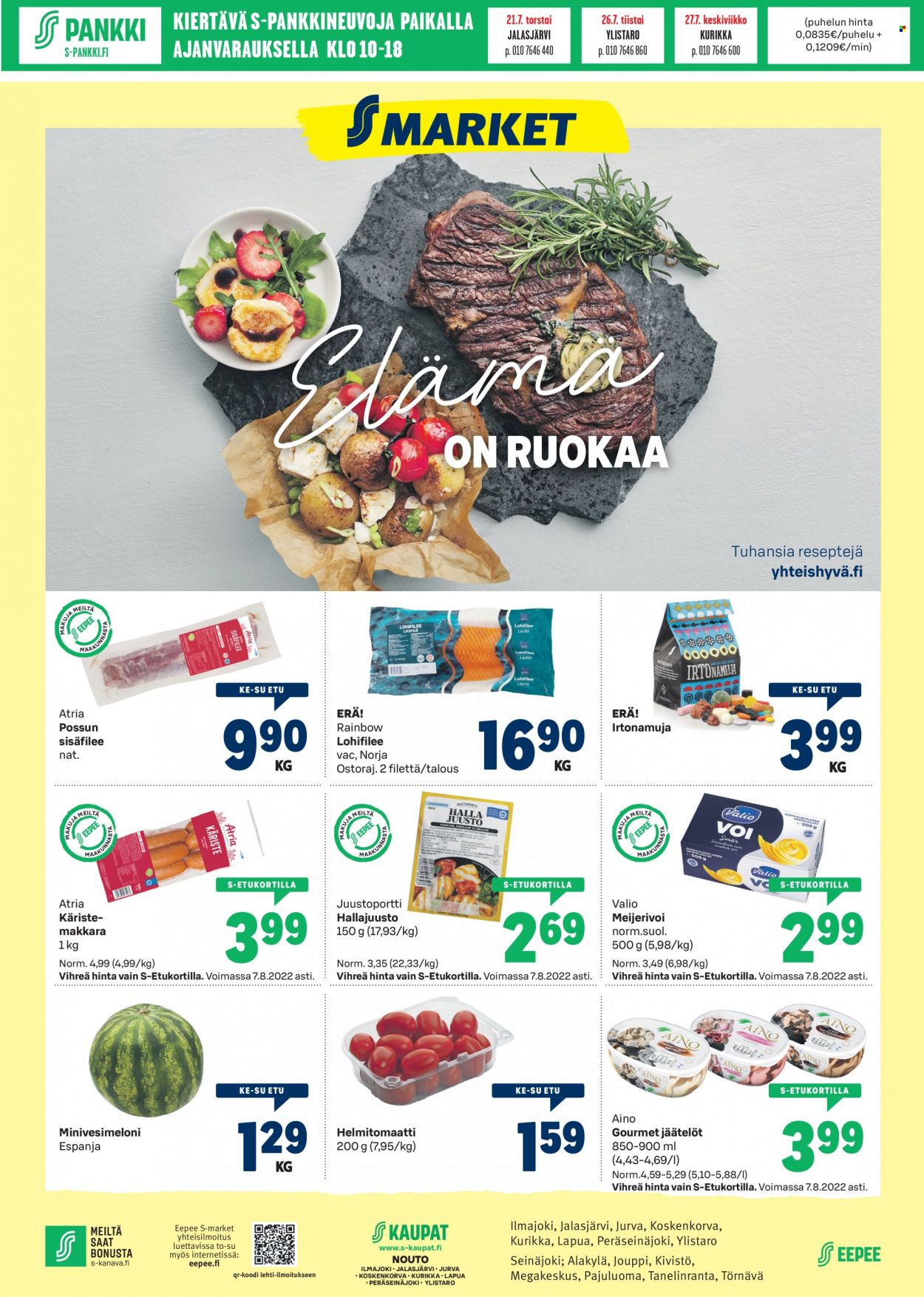 S-market tarjoukset - 06.07.2022 - 10.07.2022. Sivu 1