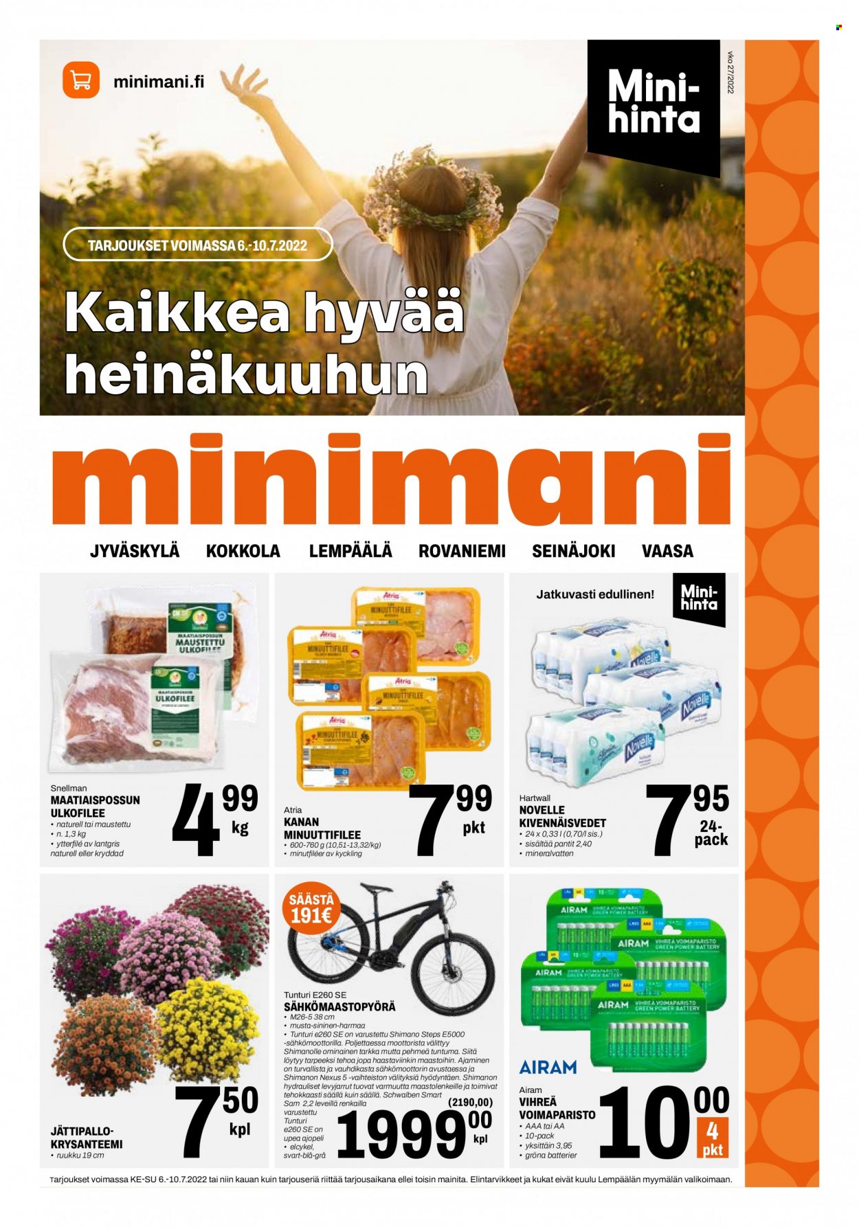 Minimani tarjoukset - 06.07.2022 - 10.07.2022. Sivu 1