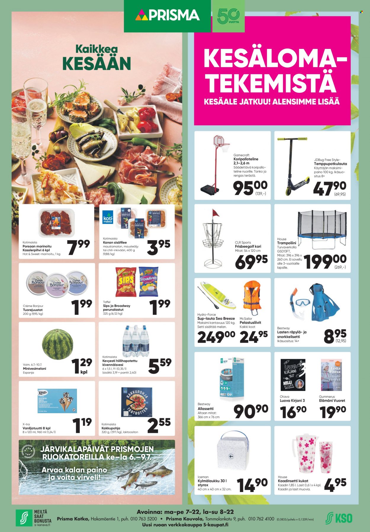 Prisma tarjoukset - 06.07.2022 - 10.07.2022. Sivu 1