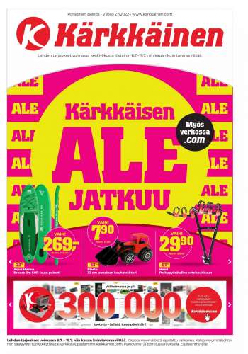 Kärkkäinen tarjoukset  - 06.07.2022 - 19.07.2022.