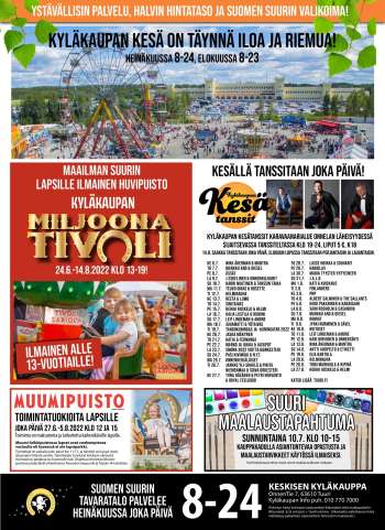 Tuuri tarjoukset  - 06.07.2022 - 12.07.2022.
