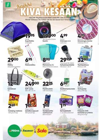 Sale tarjoukset  - 06.07.2022 - 24.07.2022.