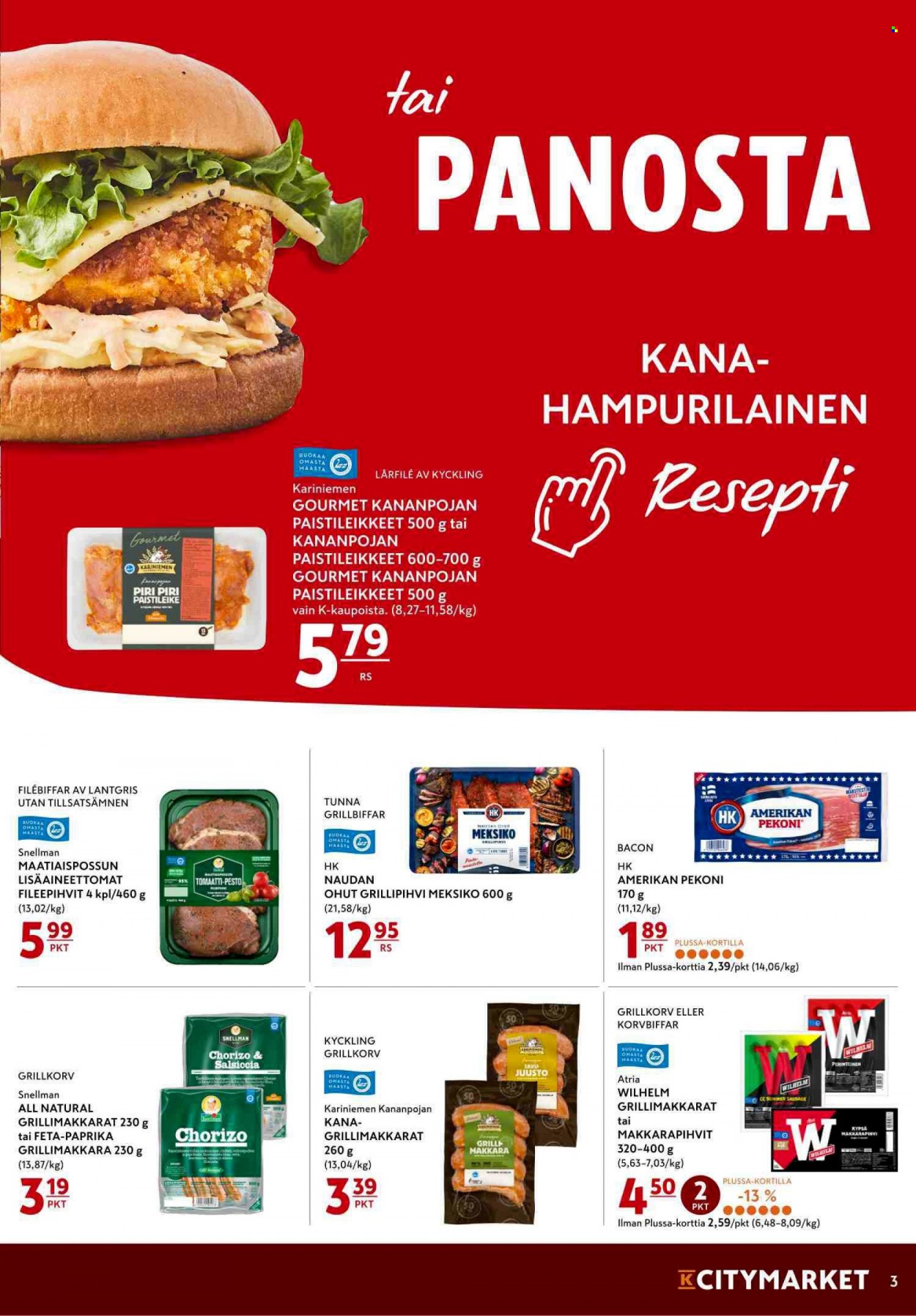 K-citymarket tarjoukset - 07.07.2022 - 10.07.2022. Sivu 3