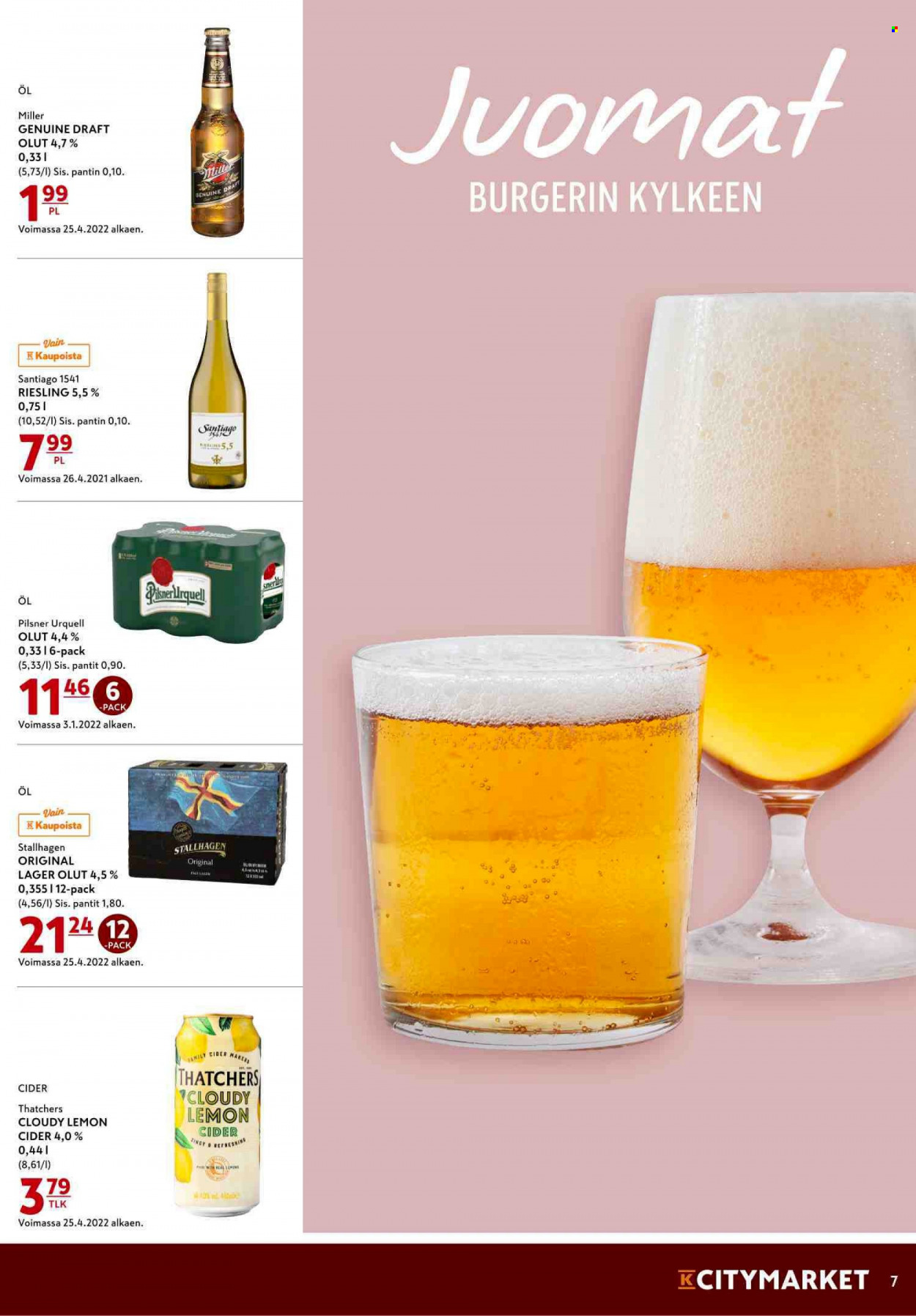 K-citymarket tarjoukset - 07.07.2022 - 10.07.2022. Sivu 7