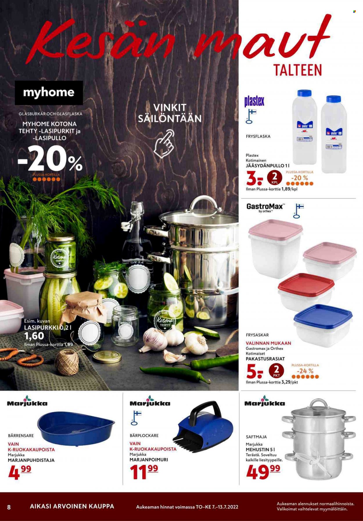 K-citymarket tarjoukset - 07.07.2022 - 10.07.2022. Sivu 8