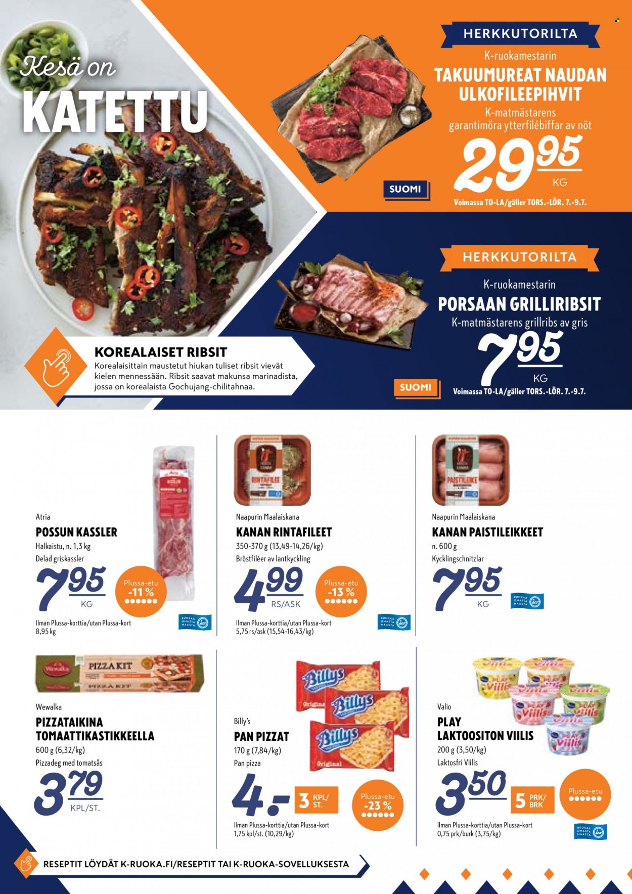 K-Supermarket tarjoukset - 07.07.2022 - 10.07.2022. Sivu 4