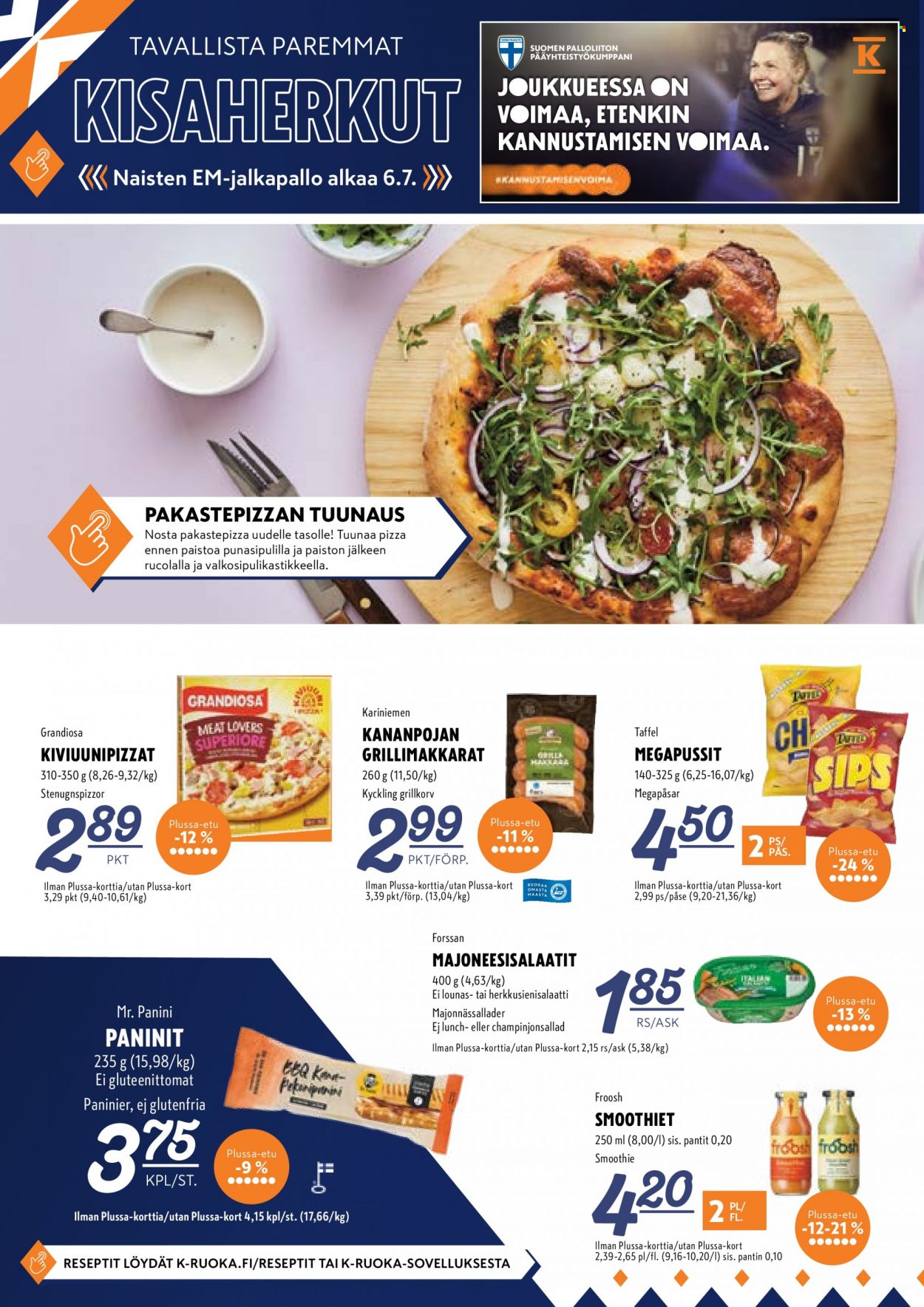 K-Supermarket tarjoukset - 07.07.2022 - 10.07.2022. Sivu 6