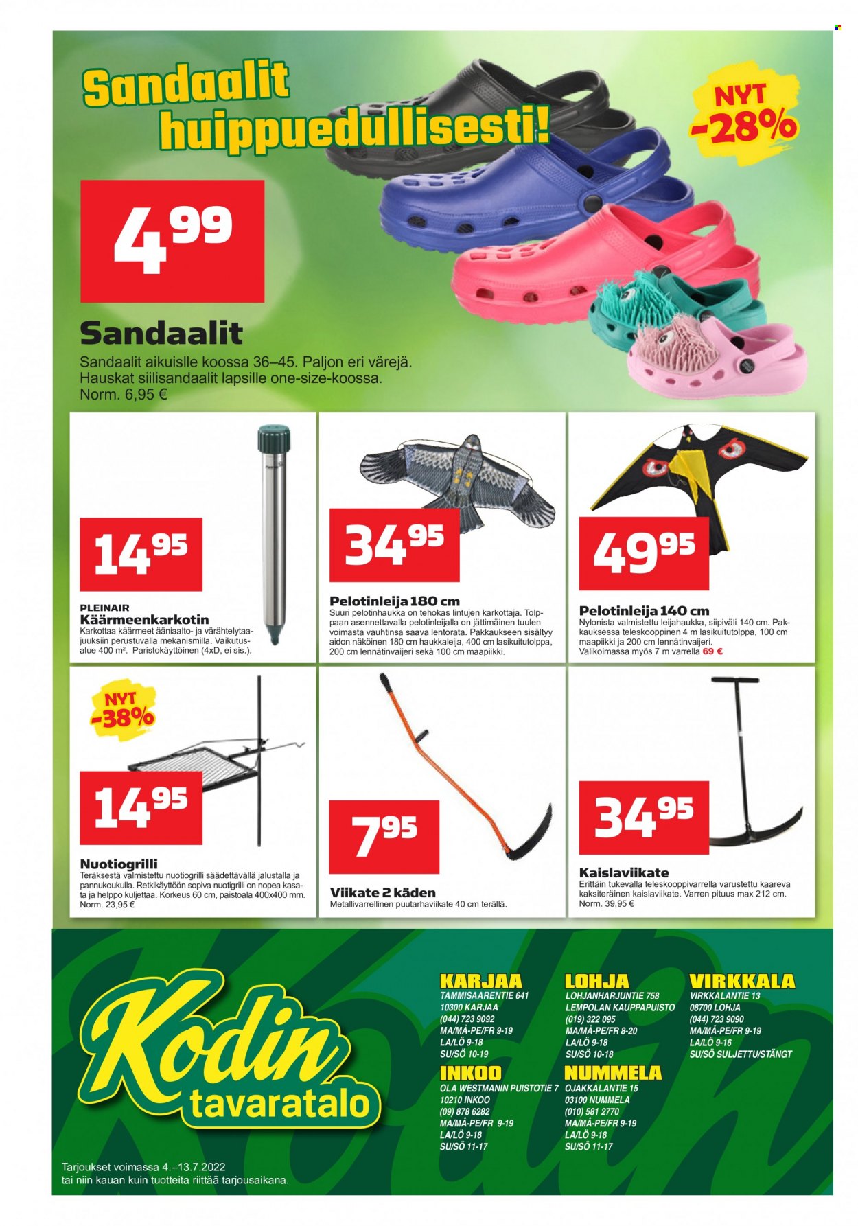 Kodintavaratalo tarjoukset - 04.07.2022 - 13.07.2022. Sivu 8