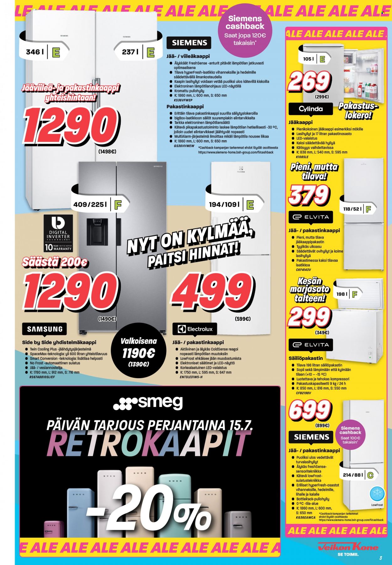 Veikon Kone tarjoukset - 10.07.2022 - 23.07.2022. Sivu 3