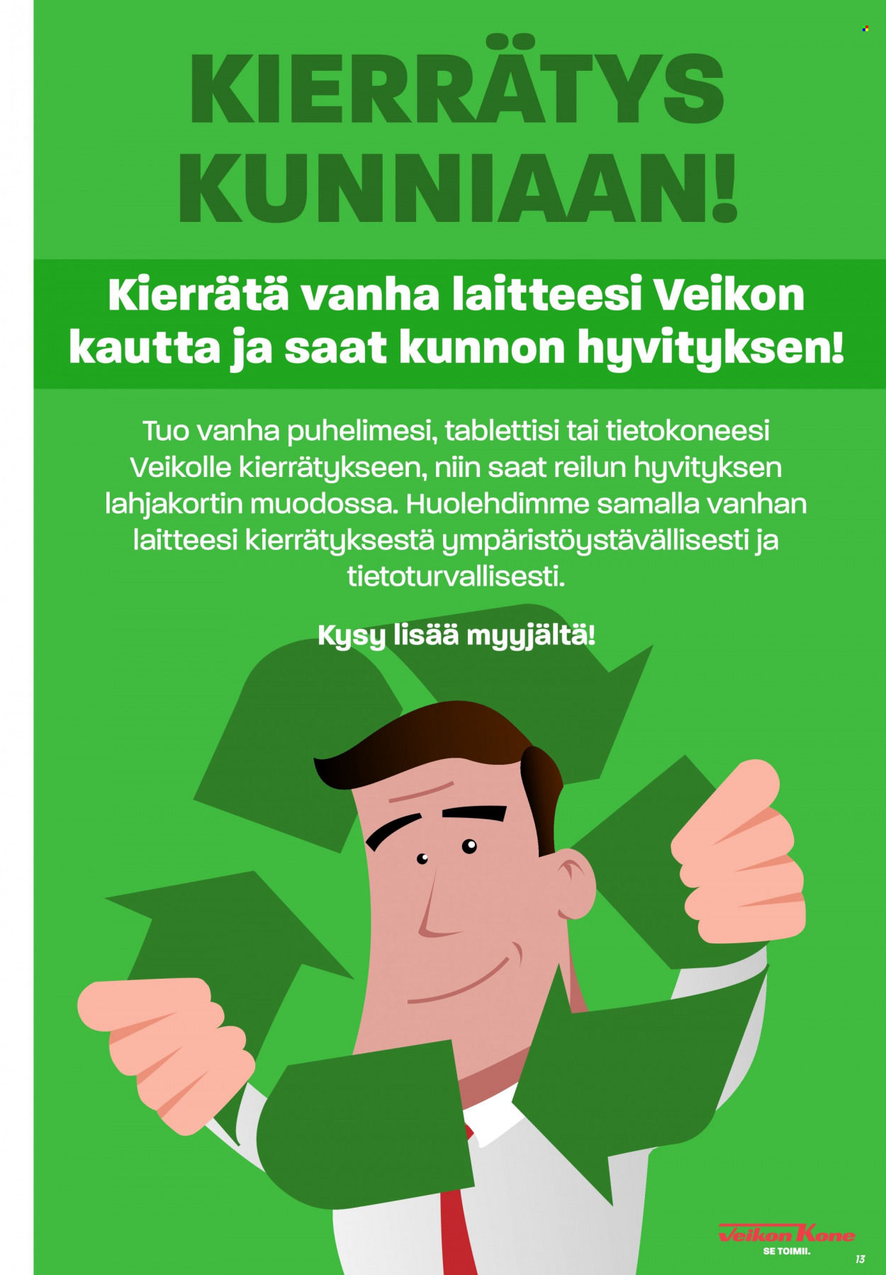 Veikon Kone tarjoukset - 10.07.2022 - 23.07.2022. Sivu 13
