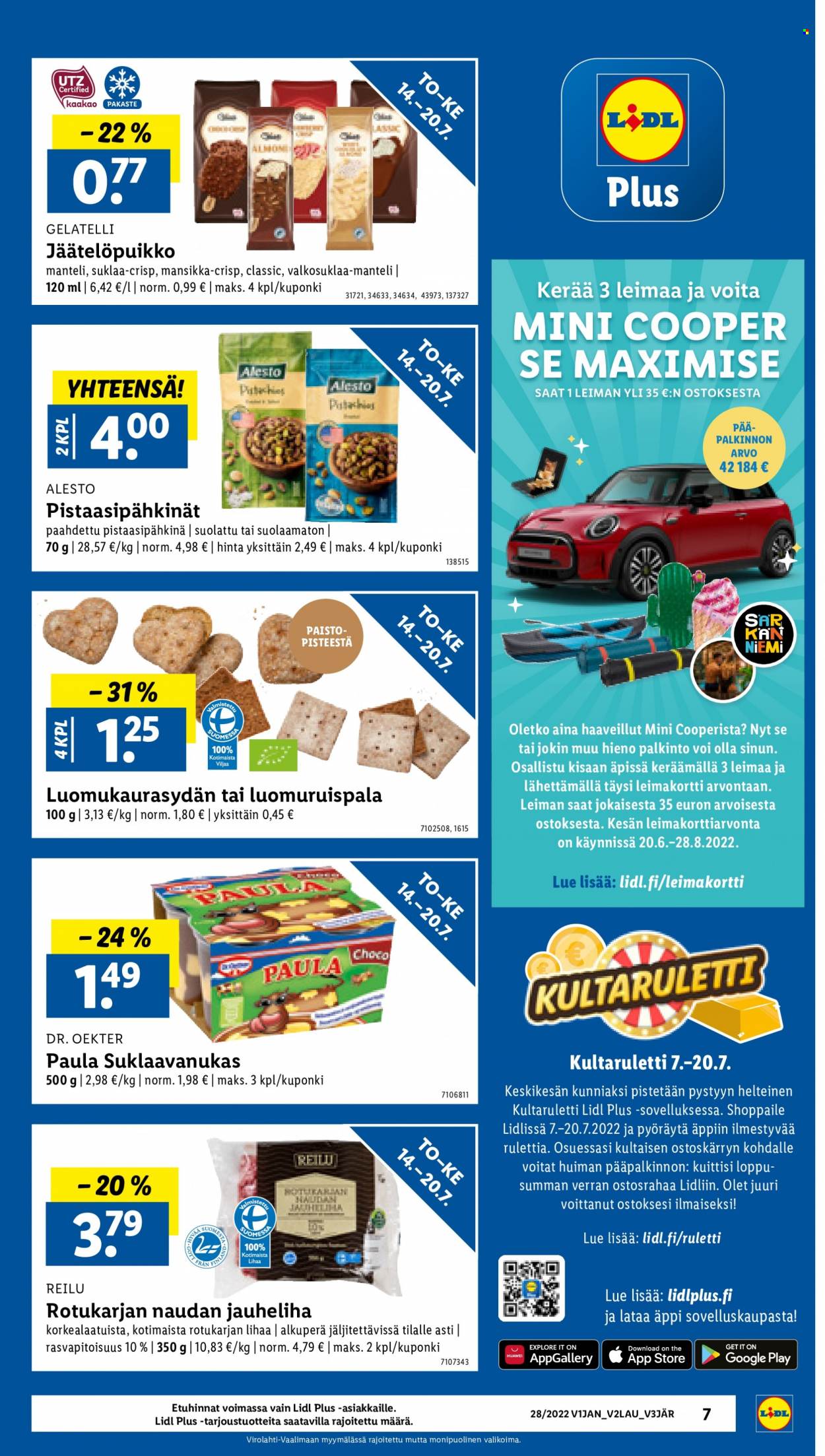Lidl tarjoukset - 14.07.2022 - 20.07.2022. Sivu 7