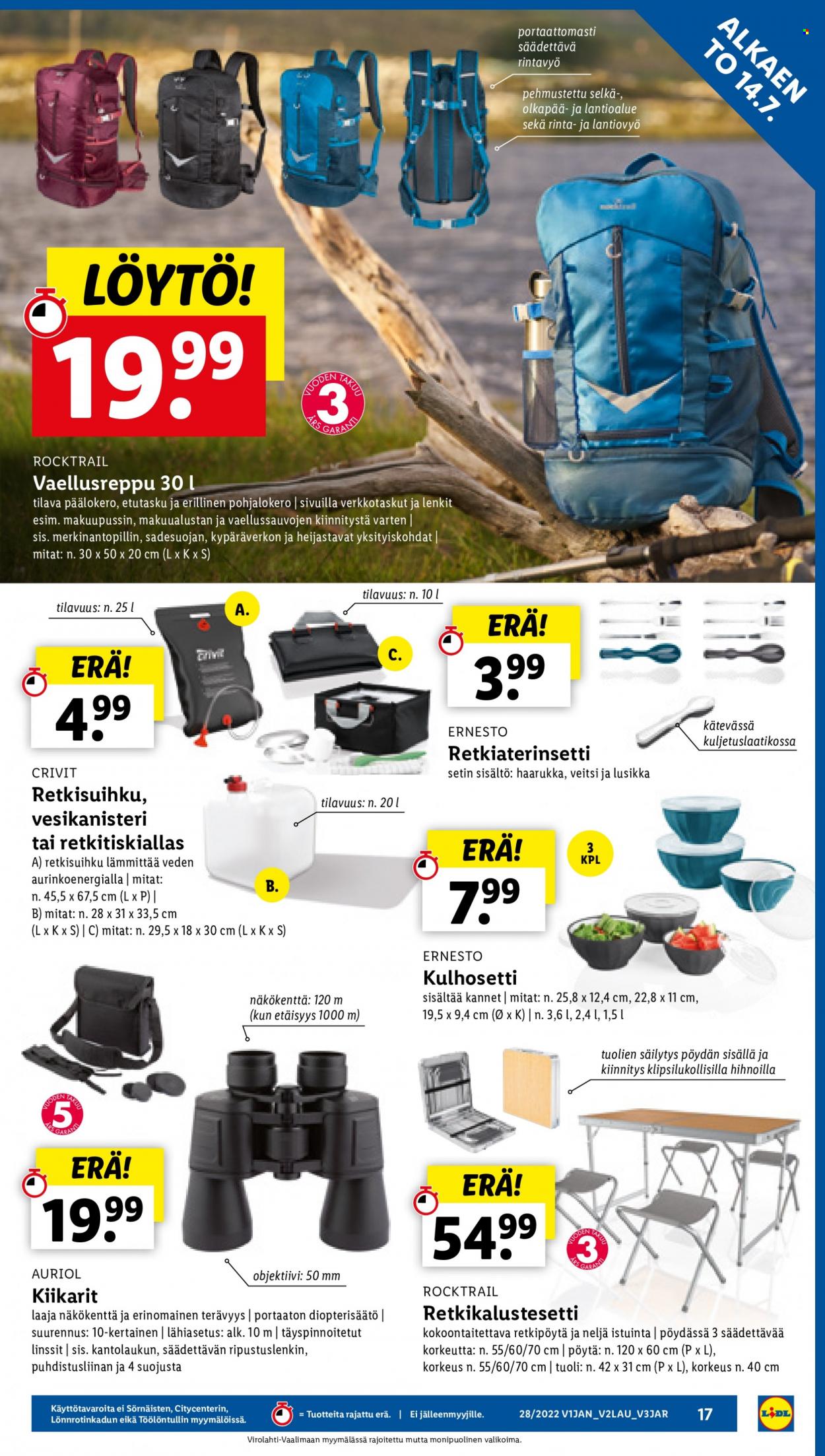 Lidl tarjoukset - 14.07.2022 - 20.07.2022. Sivu 17