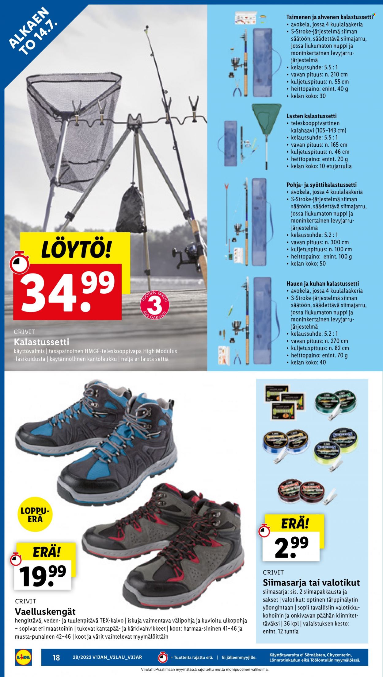 Lidl tarjoukset - 14.07.2022 - 20.07.2022. Sivu 18
