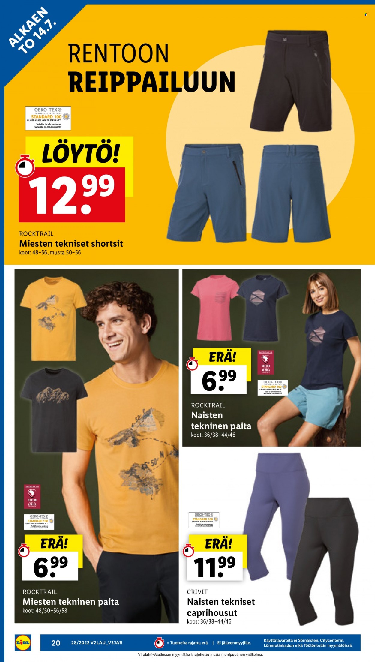 Lidl tarjoukset - 14.07.2022 - 20.07.2022. Sivu 20
