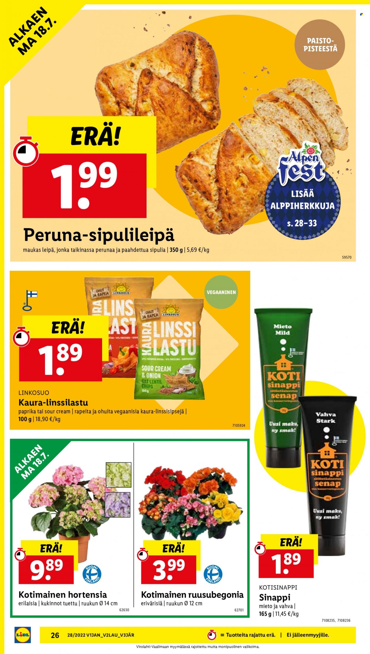 Lidl tarjoukset - 14.07.2022 - 20.07.2022. Sivu 26