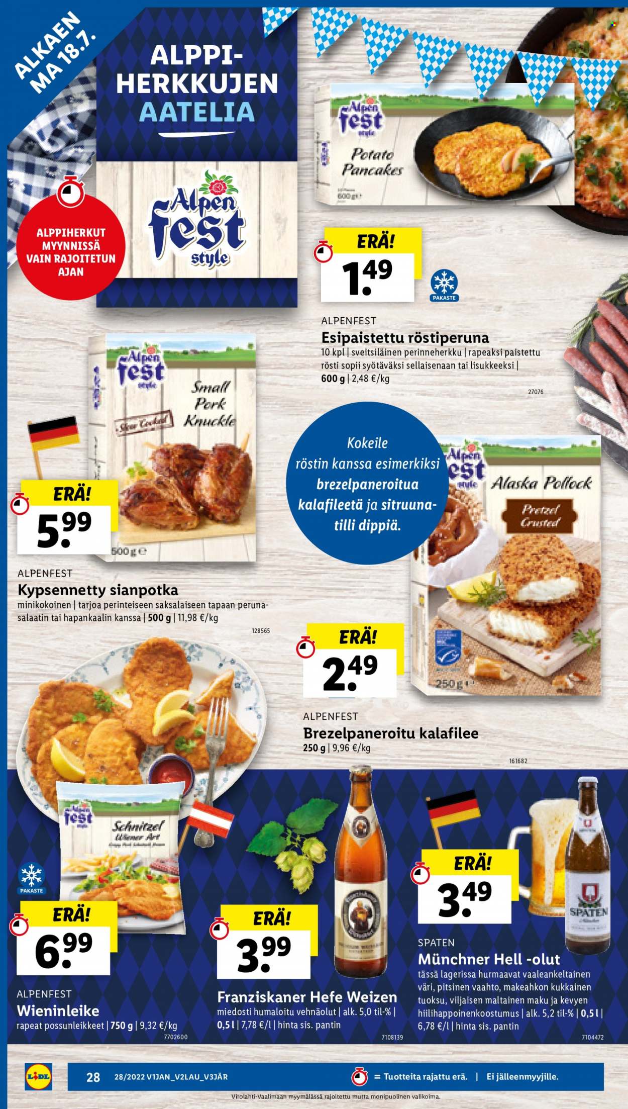 Lidl tarjoukset - 14.07.2022 - 20.07.2022. Sivu 28