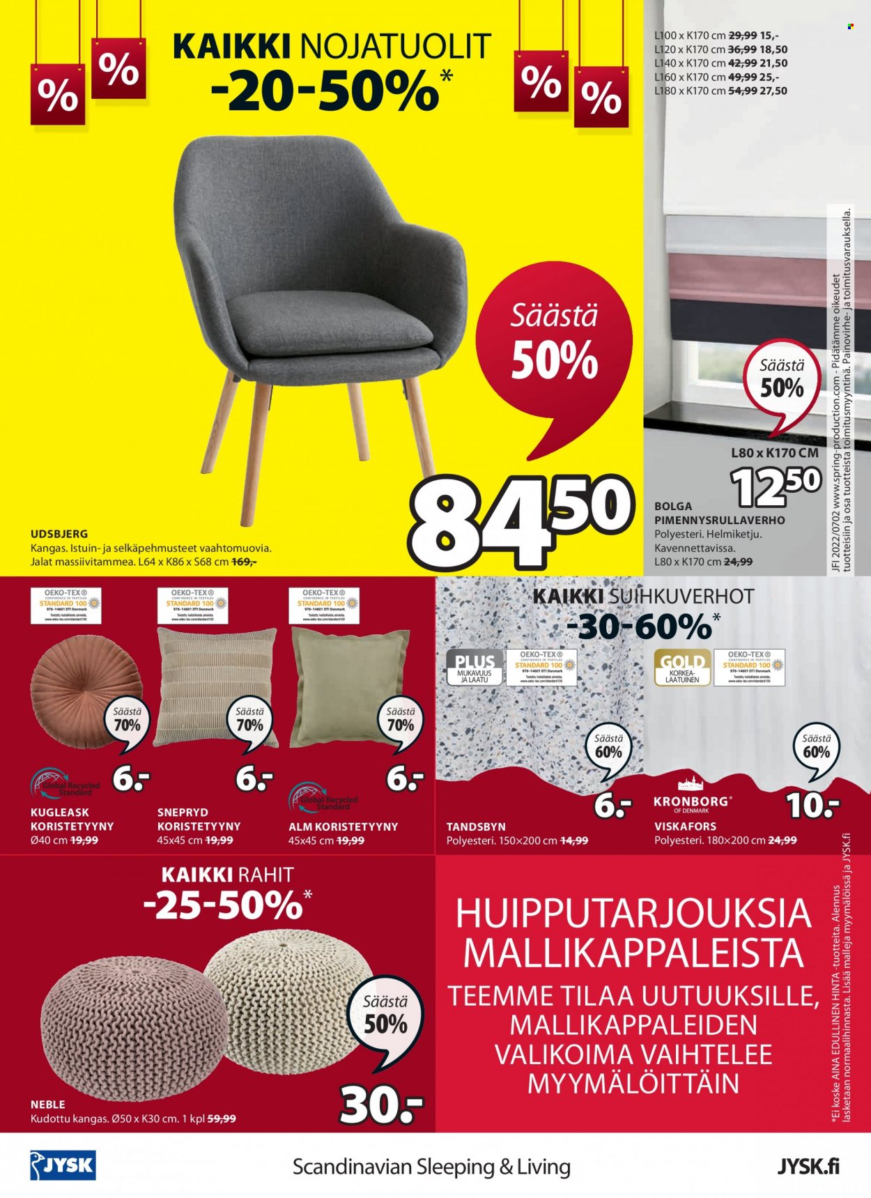 JYSK tarjoukset - 11.07.2022 - 24.07.2022. Sivu 16